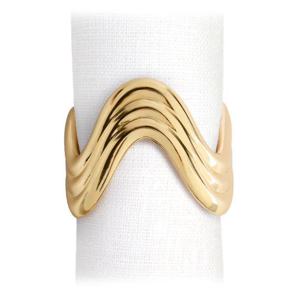 Aros Ripple para servilletas de 3 anillos set 4