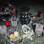 Cenicero Octagono Cristal