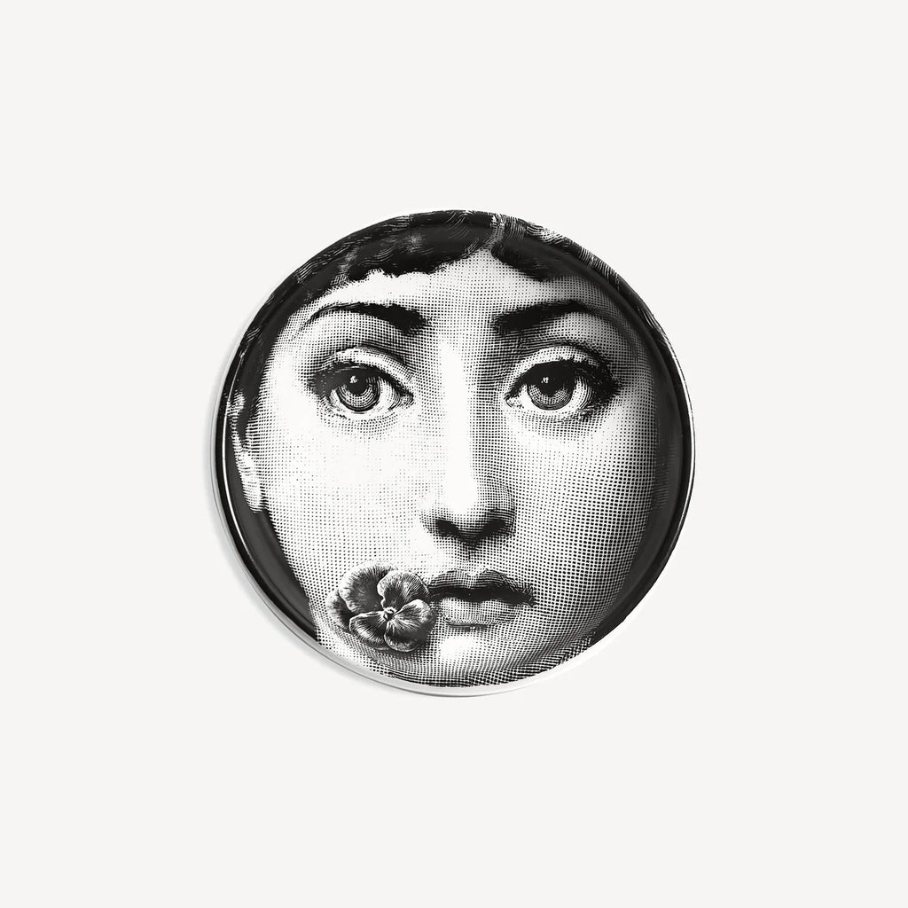 Cenicero Circular Tema e Variazioni n.137 blanco/negro