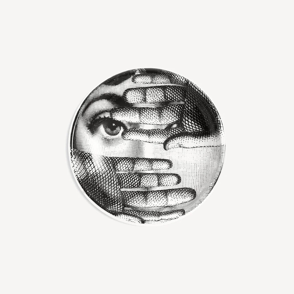 Cenicero Circular Tema e Variazioni n.154 blanco/negro