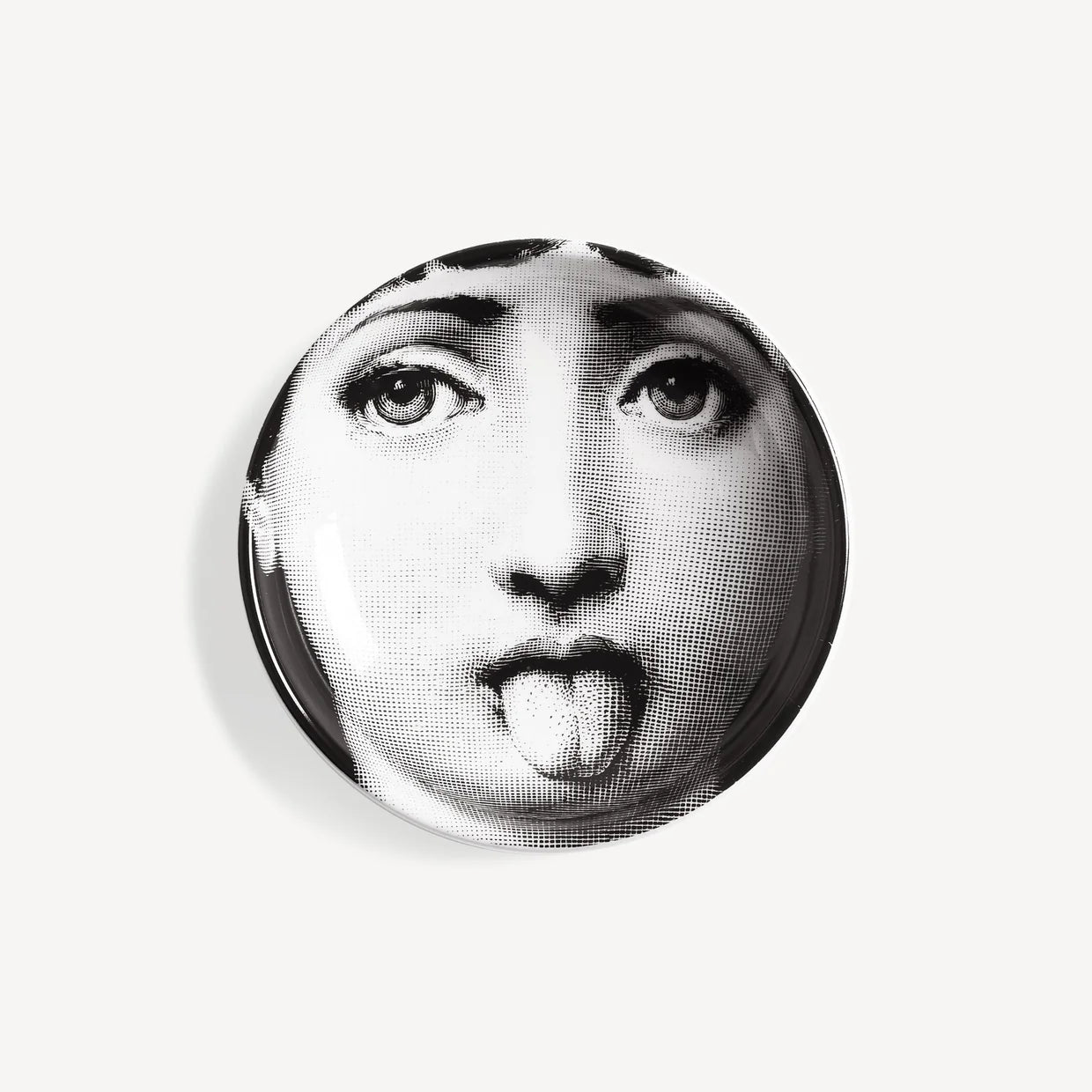Cenicero Circular Tema e Variazioni n.82 blanco/negro