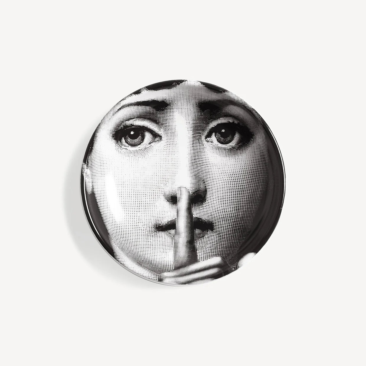 Cenicero Circular Tema e Variazioni n.334 blanco/negro