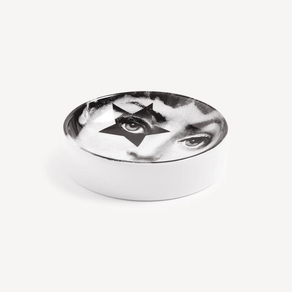 Cenicero Circular Tema e Variazioni n.381 blanco/negro