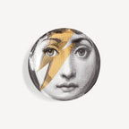 Cenicero Circular Tema e Variazioni n.375 blanco/negro/oro