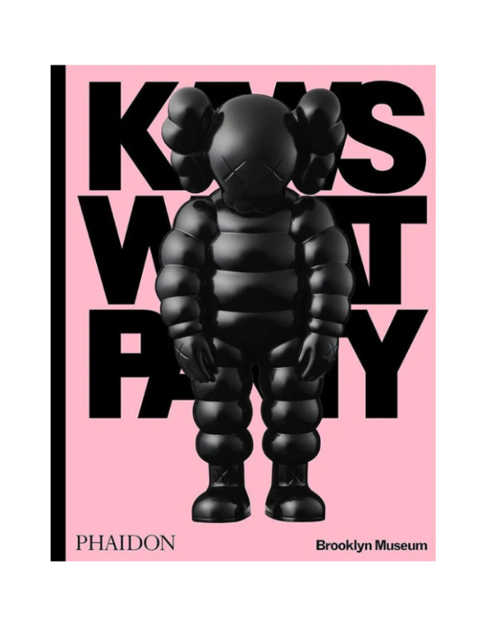 KAWS - Black on Pink