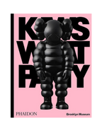 KAWS - Black on Pink