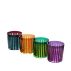 Vasos Old Fashioned Prism Double Surtidos (Juego de 4)