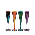 Copas de Champagne Prism set 4