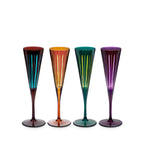 Copas de Champagne Prism set 4