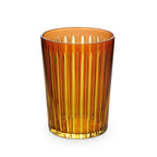 Vasos altos Prism color ámbar (juego de 4)
