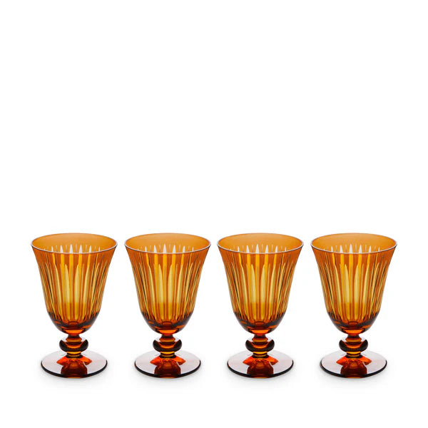 Vasos de Vino Prism Ambar set de 4