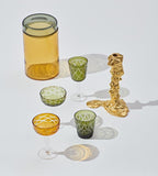 Candelabro Drip L- Oro