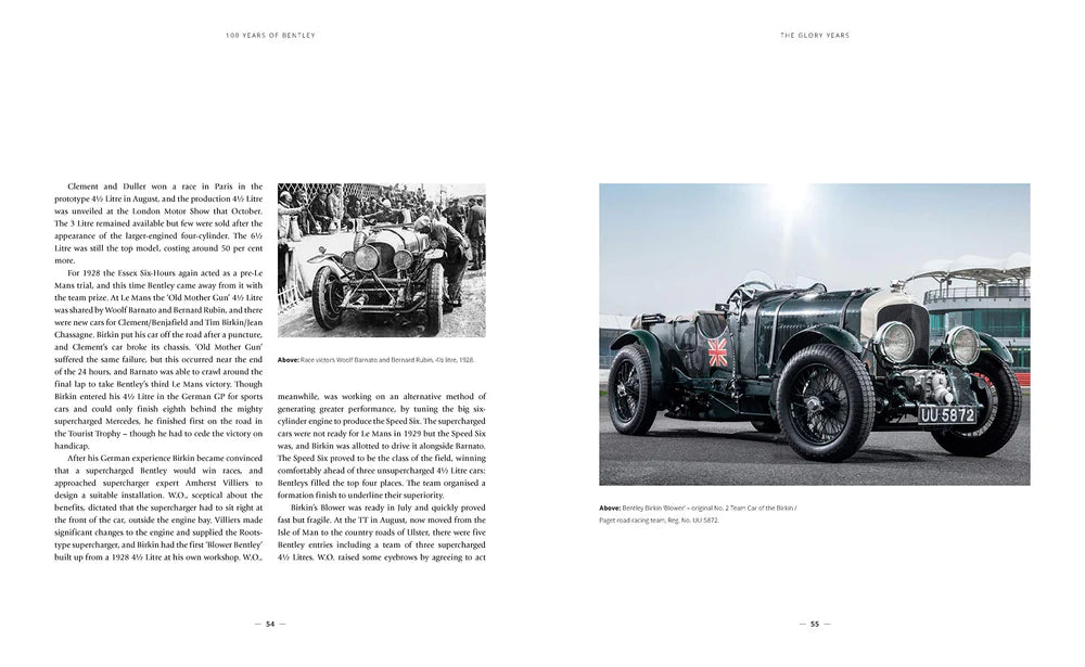100 years of Bentley