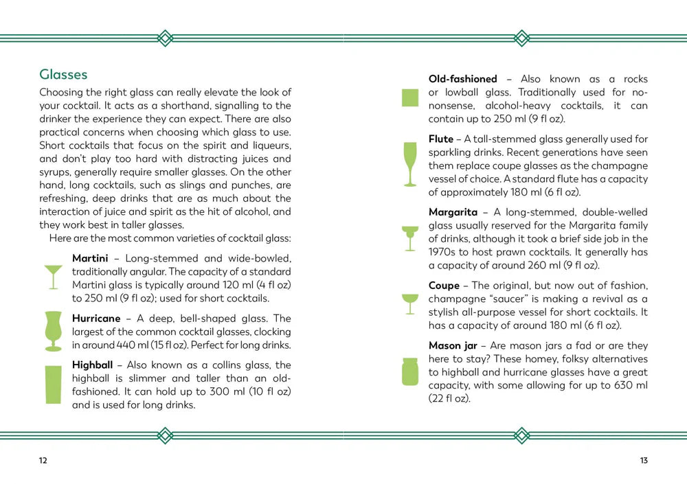 The Little Book for Cocktails Lovers