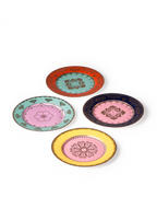Platos de Postre Multicolor Grandpa set de 4