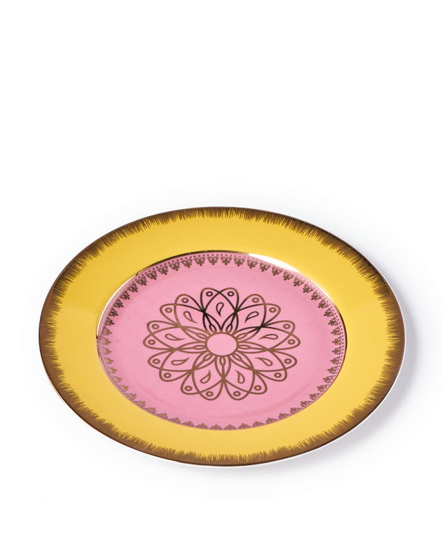 Platos de Postre Multicolor Grandpa set de 4