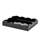Bandeja Scallop Rectangular Negra S