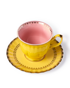 Tazas de Té Grandpa set 4 Multicolor