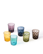 Vasos Tumbler Cuttings Multicolor set 6