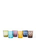 Vasos Tumbler Cuttings Multicolor set 6