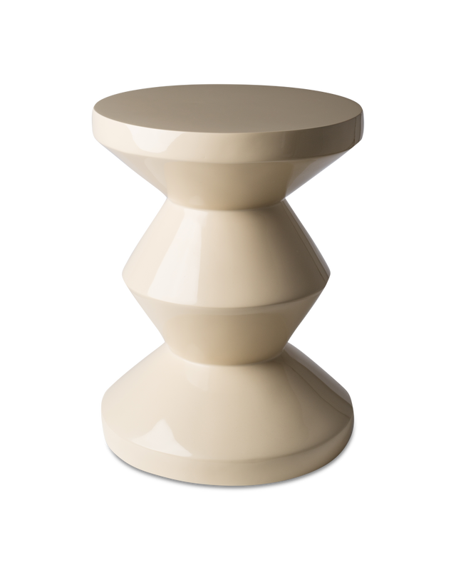 Taburete Zig Zag Beige