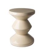 Taburete Zig Zag Beige