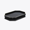 Bandeja Octagono Negro M