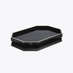 Bandeja Octagono Negro M
