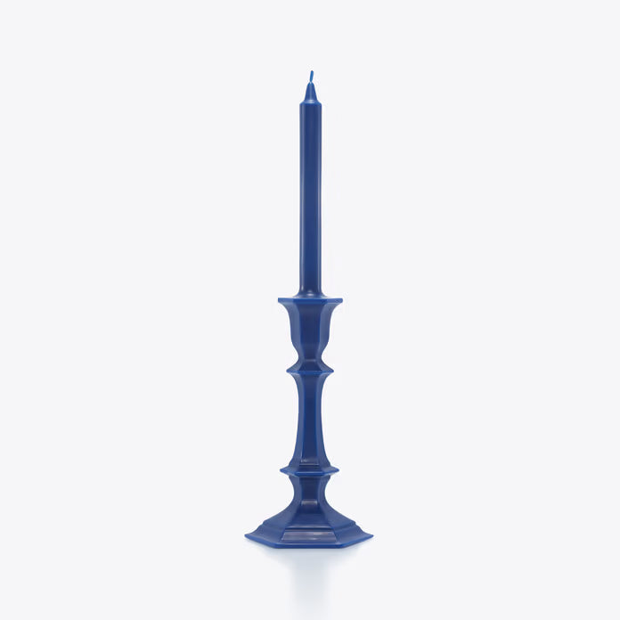 Vela Candelabro Harcourt Azul