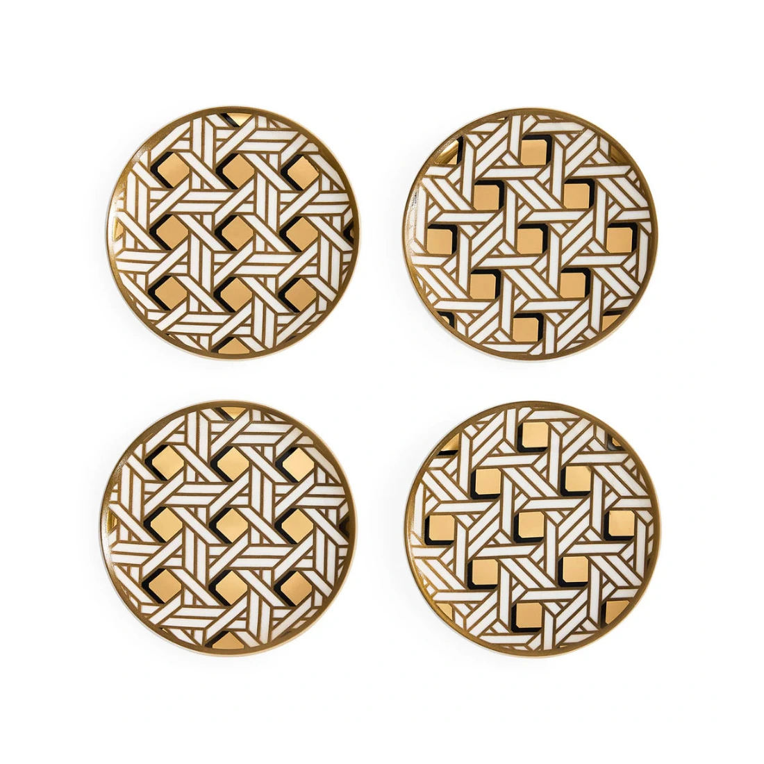 Portavasos Basketweave