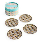 Portavasos Basketweave