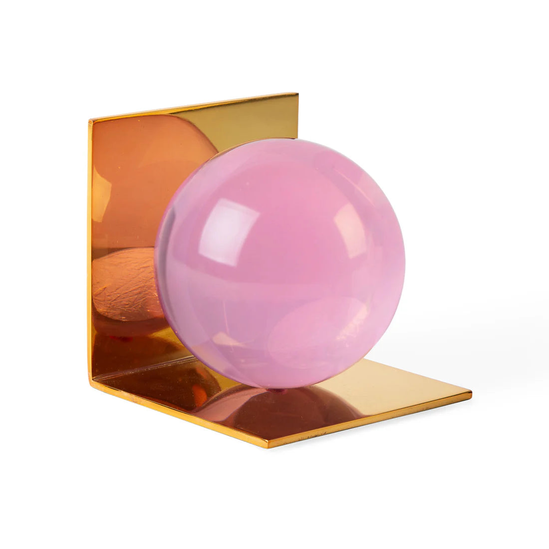 Set Porta Libros Globo Rosa