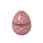 Vela Bois de Russie Huevo Rosa con Raya de Plata