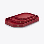 Bandeja Octagono Rojo S