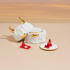 Caja Haas Lynda + Platos (Set of 4) - Blanco