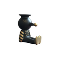 Candelabro Pinocchietto Negro/Oro Glossy