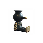 Candelabro Pinocchietto Negro/Oro Glossy