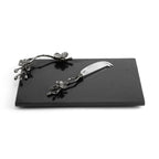 Tabla de quesos Black Orchid con cuchillo