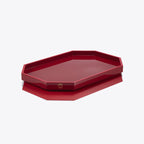 Bandeja Octagono Rojo M