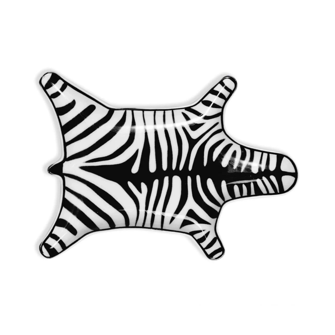 Bandeja Zebra Negro/Blanco